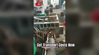 수압 금속 발러 기계