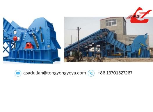 PSX Series Scrap Metal Crusher Ultimate Solution For Sustainable Metal Waste Management