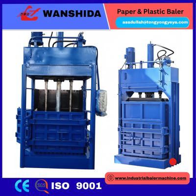 Wanshida Y82-100 Vertical Waste Cardboard Baler – Heavy-Duty Hydraulic Recycling Machine