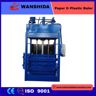 Vertical Hydraulic Baler | 25-Ton Waste Paper, Plastic & Textile Compactor