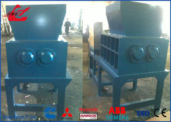 Easy Maintenance 7.5 kW Metal Shredder with 30 × 30 mm Output for Scrap Recycling