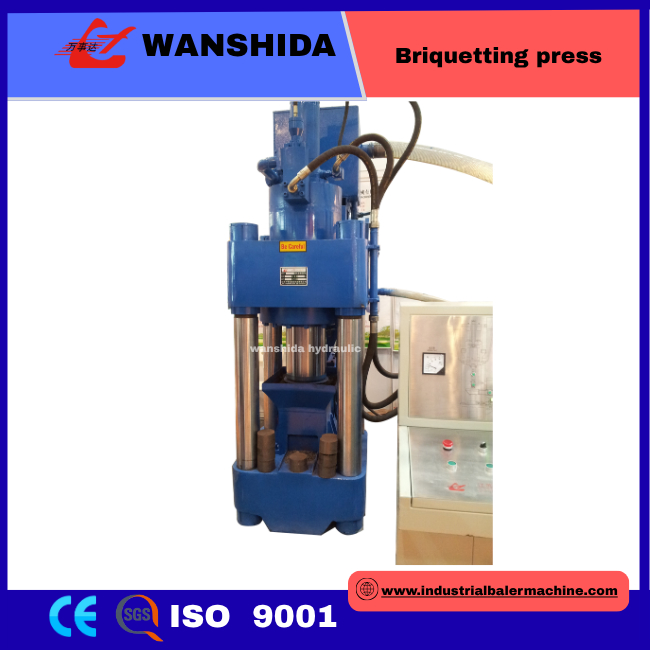 Hydraulic Metal Briquetting Press – High-Efficiency Scrap Recycling Machine