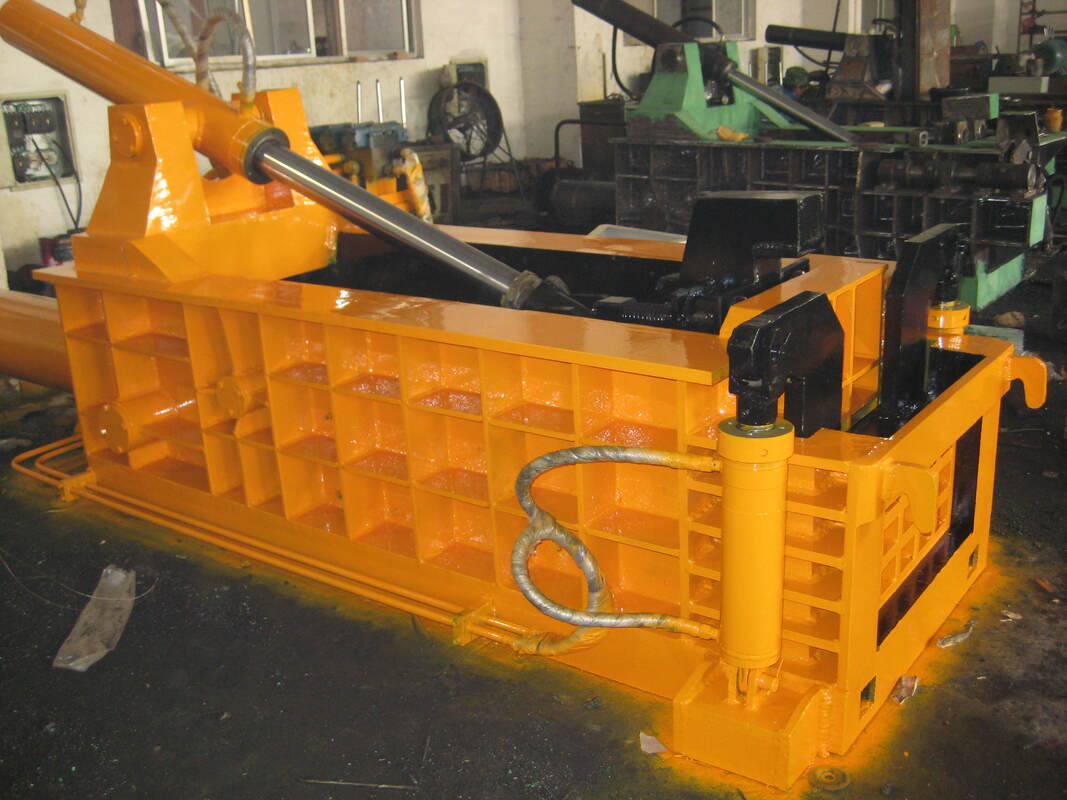 Customizable Compact Hydraulic Scrap Baling Machine For Flexible Metal Recycling With 18.5kw Motor Power