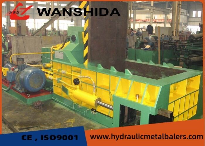 Electric Hand Valve Control Hydraulic Metal Baler with 1600 kN Force 25MPa for Scrap Recycling