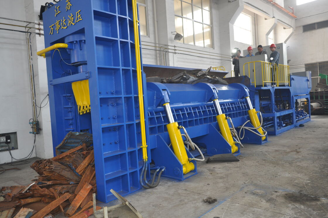 High Rated Power And Pressure Hydraulic Baler Shear For High Pressure Applications With 9–12 TPH Capacity