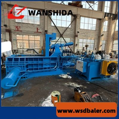 Hydraulic 125ton Aluminum Scrap Baler For Recycling Yard