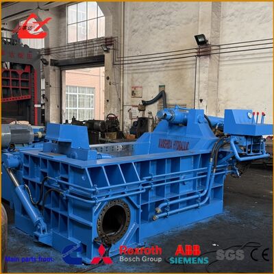 효율적인 압축 수압 금속 발레어 PLC 제어로 무거운 용량 폐기물 재활용