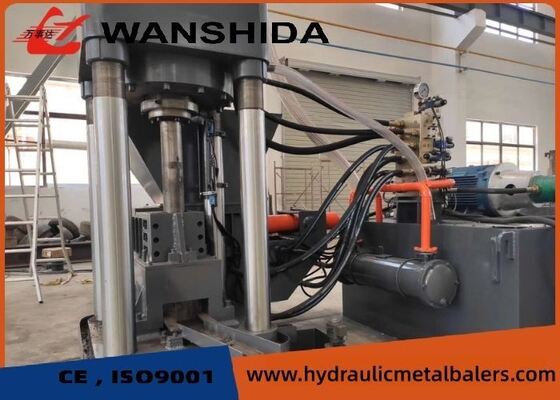 고효율 Y83-3150 수압 폐기물 금속 브리케팅 프레스 3150kN 명칭 힘과 125 × ((50-60) mm 브리케트 크기